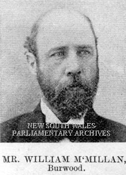 William McMillan (Australian politician) Sir William MCMILLAN 1850 1926
