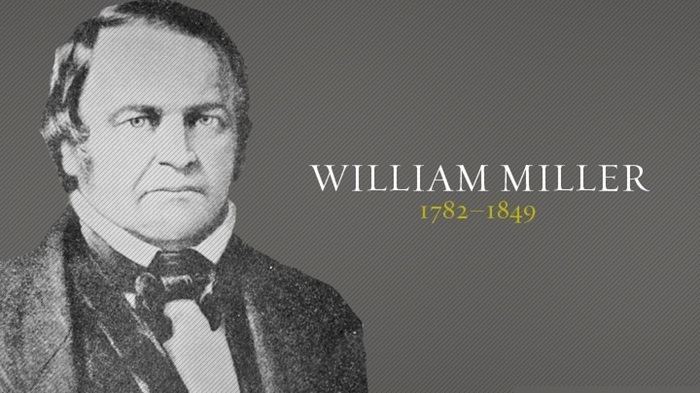 William Miller (cashier) William Miller Christian History