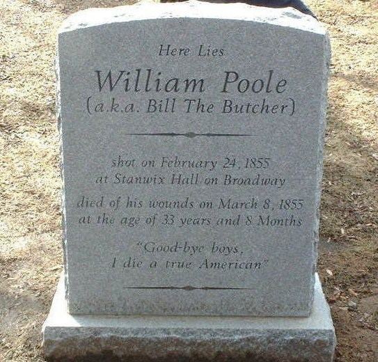William Poole William quotBill The Butcherquot Poole 1821 1855 Find A