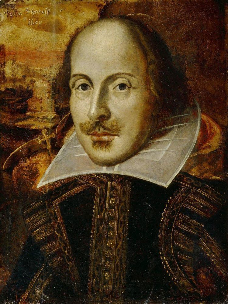 William Shakespeare Droeshout portrait Wikipedia the free encyclopedia