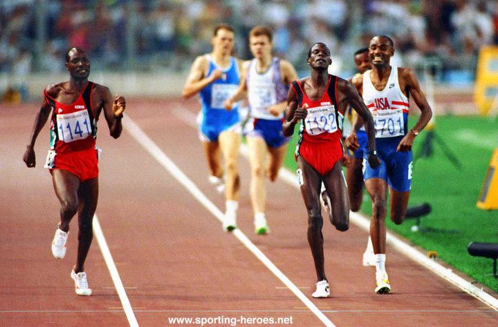 William Tanui William Tanui 1992 Olympic 800m gold Kenya