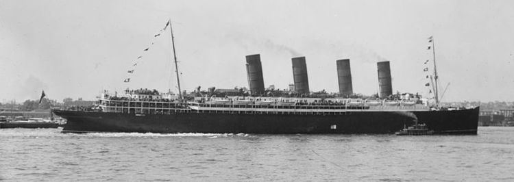 William Thomas Turner William Thomas Turner of the Lusitania GM 1914