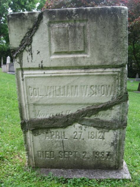 William W. Snow William W Snow 1812 1886 Find A Grave Memorial