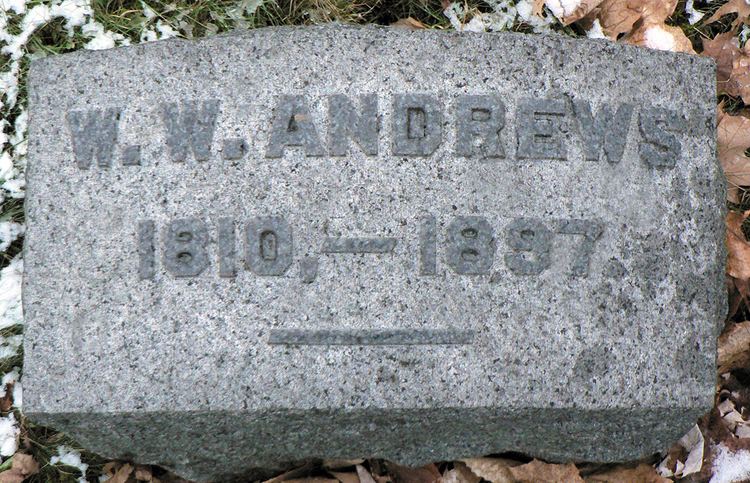 William Watson Andrews Rev William Watson Andrews 1810 1897 Find A Grave Memorial