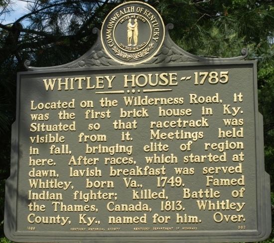 William Whitley William Whitley House