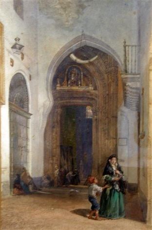 William Wood Deane Interior of Seville Cathedral by William Wood Deane on artnet