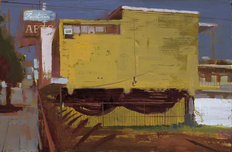 William Wray (artist) William Wray Paintings Ethereal urban landscapes