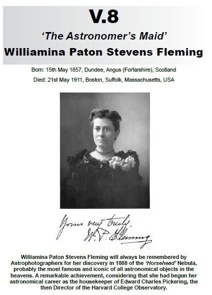 Williamina Fleming 8 Williamina Paton Stevens Fleming