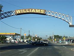 Williams, California wwwcityofwilliamsorgimagescityentrancemedjpg
