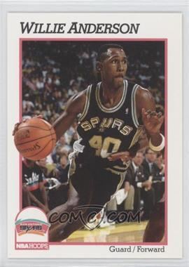 Willie Anderson (basketball) 199192 NBA Hoops Base 188 Willie Anderson COMC Card