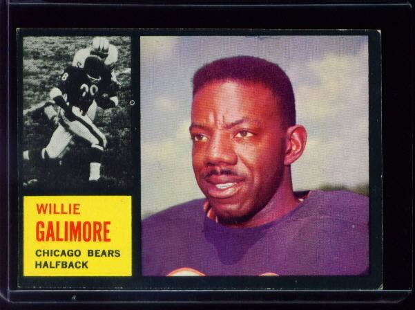 Willie Galimore Taking a Look in the Bears History Book Willie Galimore