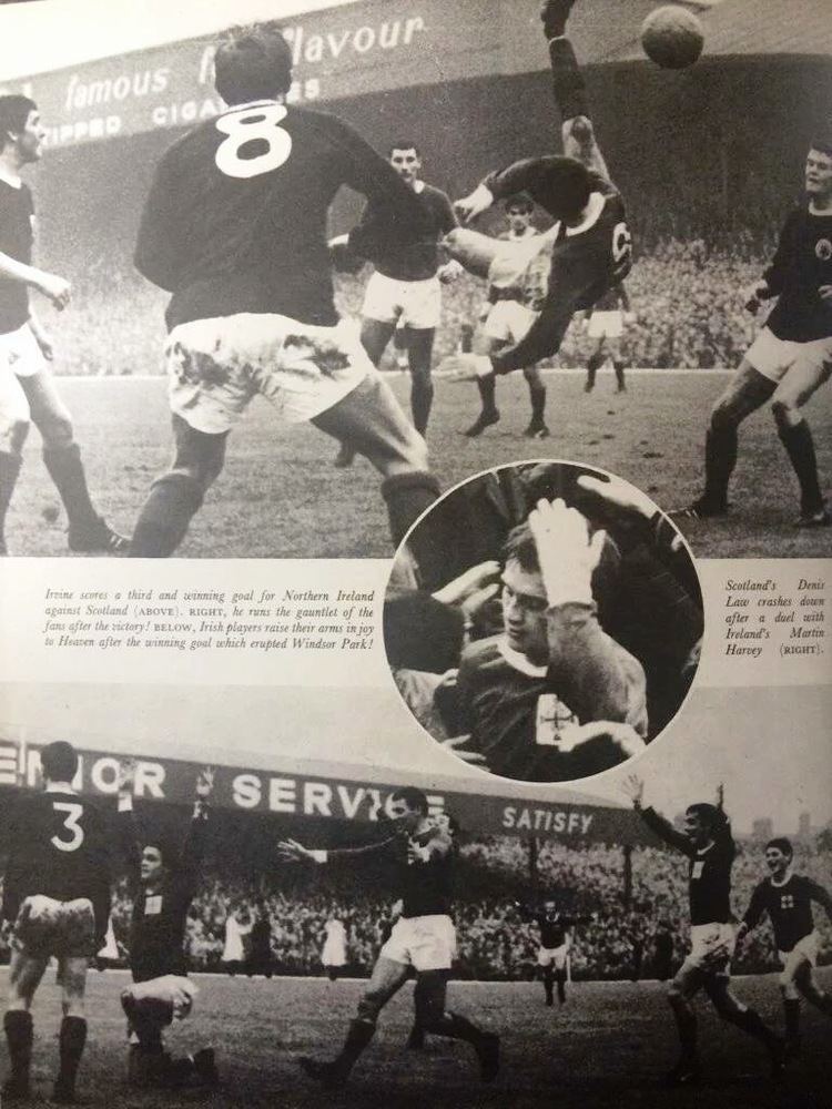 Willie Irvine Derek Dougan Today In Northern Irelands Footballing History