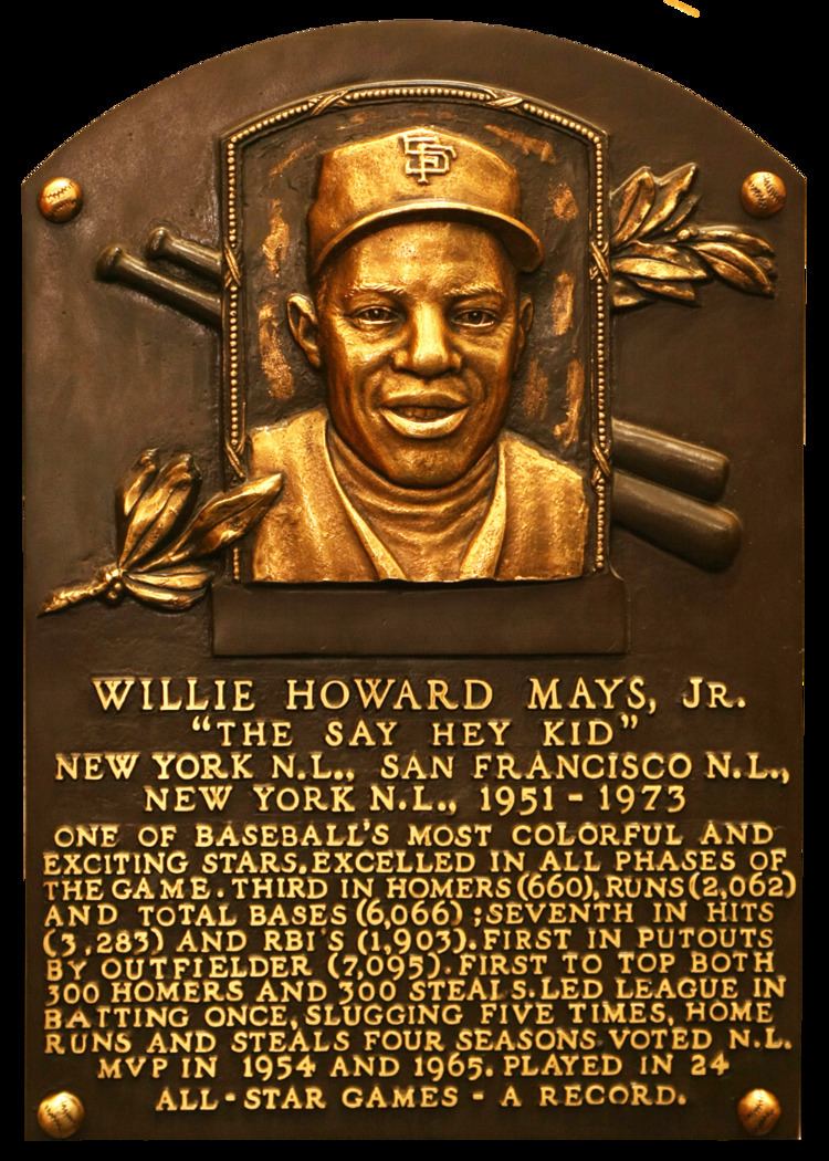Willie Mays Mays Willie Baseball Hall of Fame