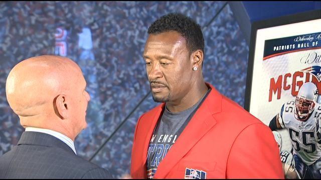 Willie McGinest Former New England Patriot Willie McGinest to be inducted