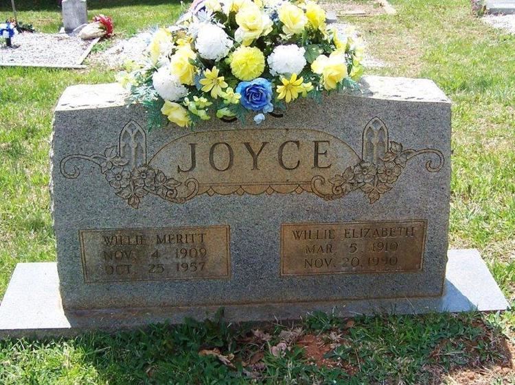 Willie Merritt Willie Merritt Joyce 1909 1957 Find A Grave Memorial