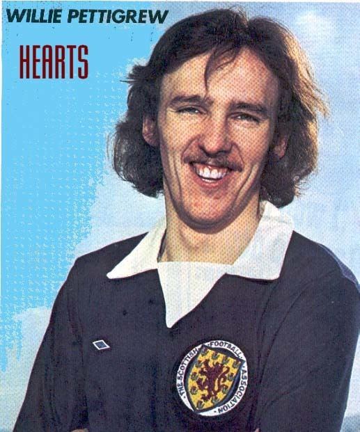 Willie Pettigrew Willie Pettigrew Hearts Career from 19 Sep 1981 to 07 Sep 1983