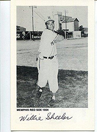 Willie Sheelor Willie Sheelor Negro League Memphis Red Sox Signed Autograph Photo