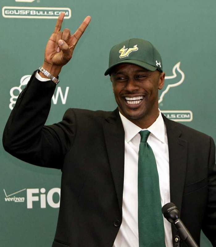 Willie Taggart Willie Taggart new head football coach at USF