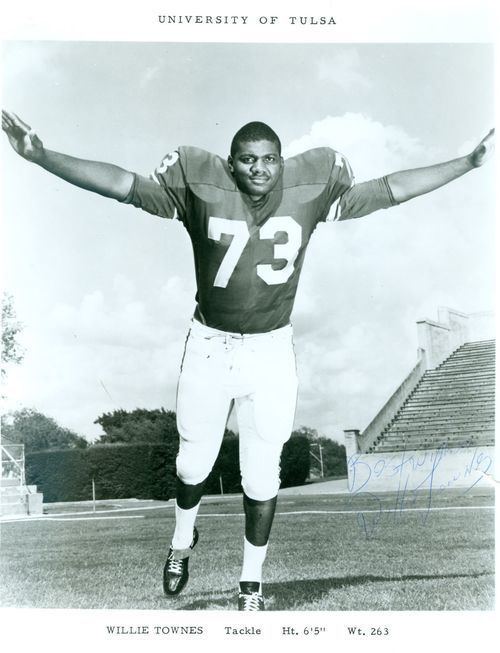 Willie Townes Former TU football standout Willie Townes dies at age 74 TU Sports