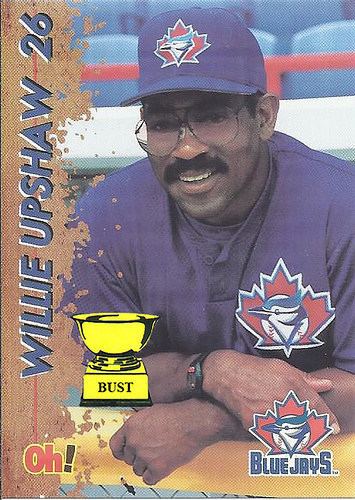 Willie Upshaw Willie Upshaw 1997 Oh Henry Toronto Blue Jays Team Set