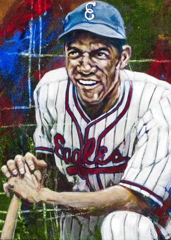 Willie Wells Willie Wells by Robert Hurst adamnfineartistcom Baseball Art
