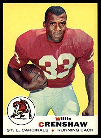 Willis Crenshaw Amazoncom Football NFL 1969 Topps 21 Willis Crenshaw Very Good