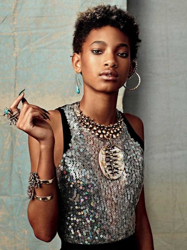 Willow Smith Willow Smith in CR Fashion Book quotI want to embrace my