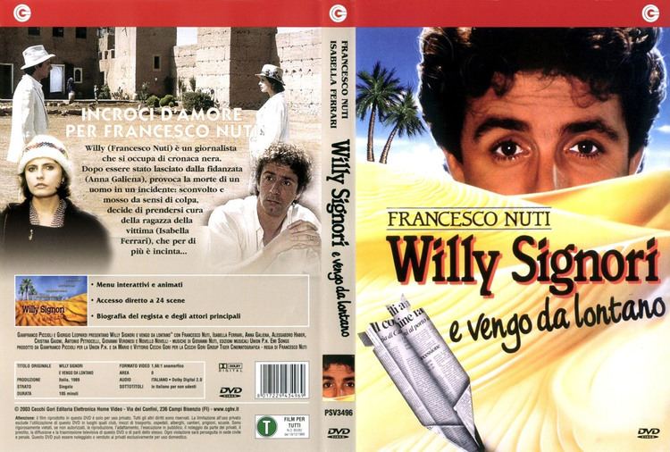 Willy Signori e vengo da lontano Copertina dvd Willy signori e vengo da lontano cover dvd Willy