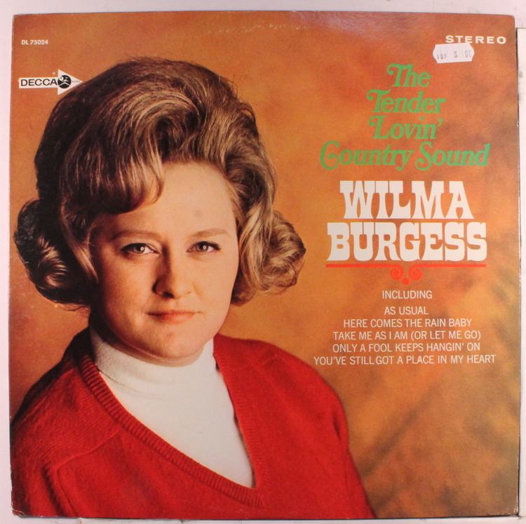 Wilma Burgess WILMA BURGESS Craig Moerer Records By Mail