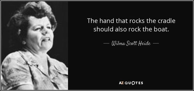 Wilma Scott Heide TOP 6 QUOTES BY WILMA SCOTT HEIDE AZ Quotes