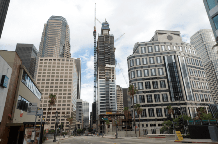 Wilshire Grand Center Wilshire Grand Center Set to Become Los Angeles39 Tallest Skyscraper