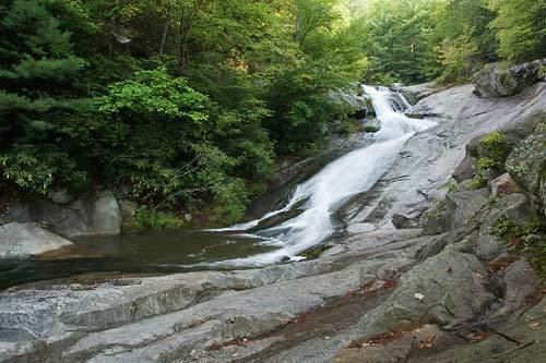 Wilson Creek (North Carolina) Wilson Creek Wilderness Area Mortimer Campground waterfalls fly