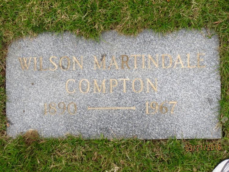 Wilson Martindale Compton Wilson Martindale Compton 1890 1967 Find A Grave Memorial