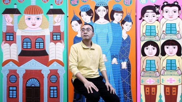 Wilson Shieh Artist Wilson Shieh brushes up on political activism South China