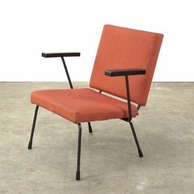 Wim Rietveld Model 4151401 Arm Chair from the fifties by Wim Rietveld for Gispen