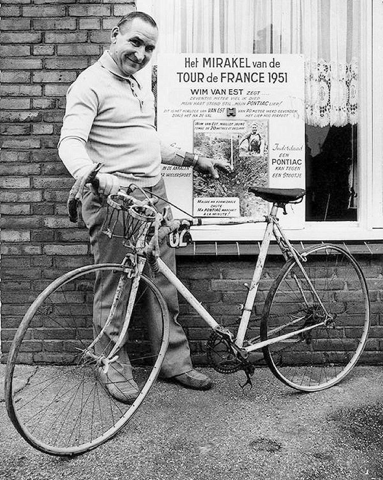 Wim van Est Wim van Est with his old 1951 bike Flickr Photo Sharing
