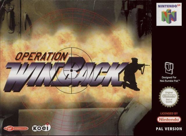 WinBack WinBack Covert Operations Box Shot for Nintendo 64 GameFAQs