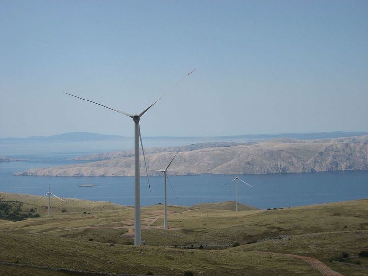 Wind power in Croatia