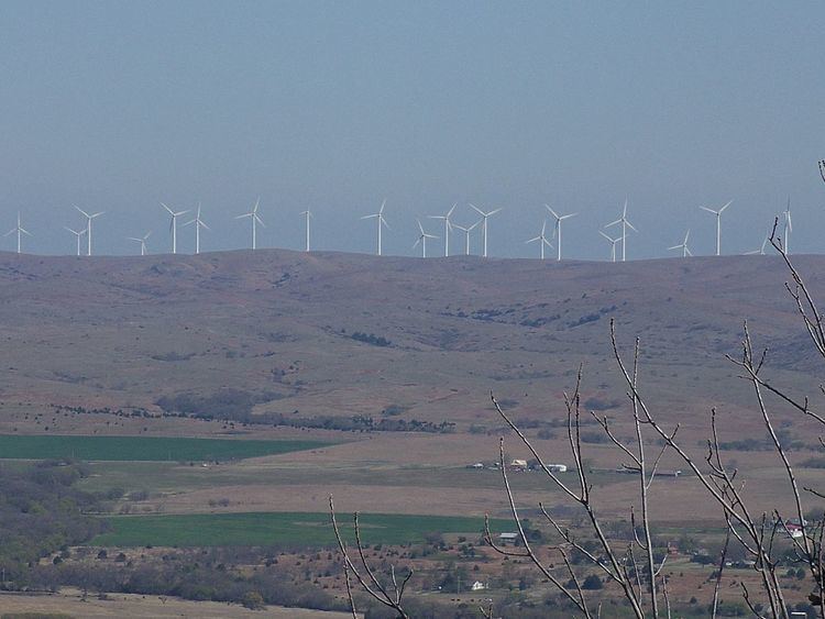 Wind power in Oklahoma