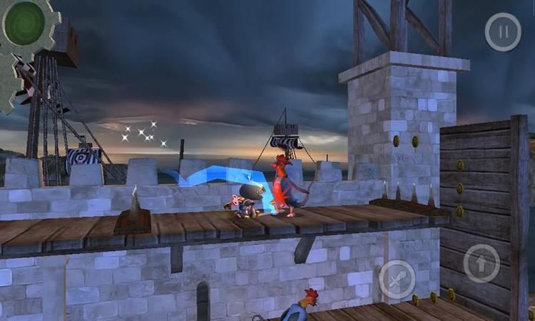 Wind-up Knight WindUp Knight Jump Slash Block Roll in this Superb 3D