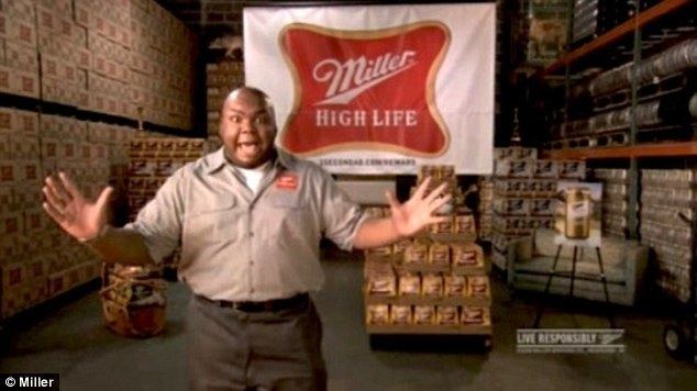 Windell Middlebrooks Delivery guy in Miller High Life commercial actor Windell