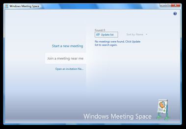 Windows Meeting Space