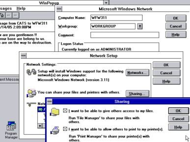 Windows Messenger service