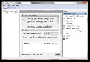 Windows Task Scheduler