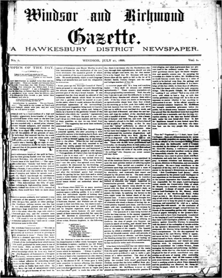 Windsor and Richmond Gazette