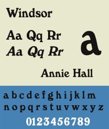 Windsor (typeface) httpsuploadwikimediaorgwikipediacommonsthu
