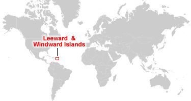 Windward Islands Windward Islands Map Leeward Islands Map Satellite Image