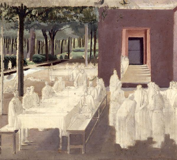 Winifred Knights Winifred Knights Study for the Marriage at Cana circa 1923