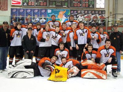 Winkler Flyers Winkler midgets win provincial banner Pembina Group
