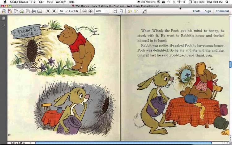 Winnie the Pooh and the Honey Tree Winnie the Pooh and the Honey Tree II read aloud YouTube